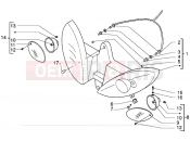 Front lights - Piaggio X9 125