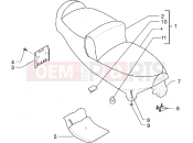 Saddle-Tool kit - Piaggio X9 125