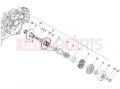 PIAGGIO X9 125 Evolution Driven pulley