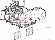 motor - Piaggio X9 125 Evolution 2005