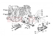 PIAGGIO Pump group-oil pan