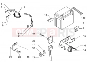 PIAGGIO Electrical device-battery