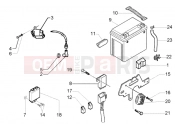 PIAGGIO Electrical device - battery