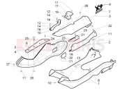 PIAGGIO Side coverings-spoiler