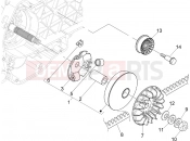 PIAGGIO X9 250 Evolution Driving pulley