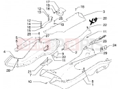 PIAGGIO Side coverings-Spoiler