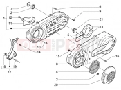 PIAGGIO Crankcase cooling