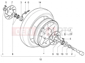PIAGGIO Front wheel
