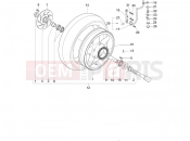 PIAGGIO X9 500 Evolution ABS Front wheel