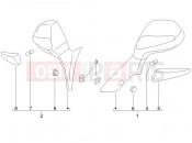 PIAGGIO X9 500 Evolution Driving mirror/s