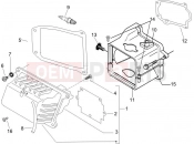 PIAGGIO Zip 100 4T Cylinder head cover