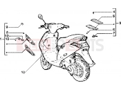 PIAGGIO front and rear blinker