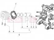PIAGGIO Zip 50 2T Cylinder-piston-wrist pin unit