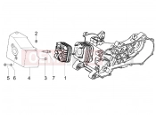 PIAGGIO Zip 50 2T hengerfej