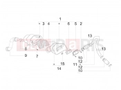 Secondary air box - Piaggio Zip 50 2T 2013