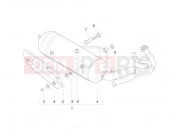 Silencer - Piaggio Zip 50 2T 2013