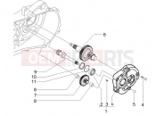 PIAGGIO Zip 50 2T Reduction unit