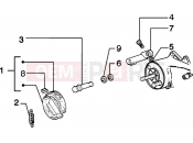 Brake lever - Piaggio Zip 50 4T