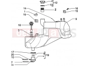 Fuel tank - Piaggio Zip 50 4T