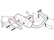 Silencer - Piaggio Zip 50 4T