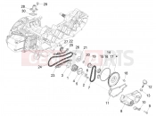 Oil pump - Piaggio Zip 50 4T 2008
