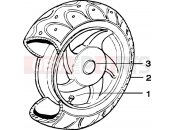 PIAGGIO Rear wheel