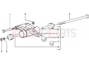 motorfelfüggesztés - Piaggio Zip 50 2T Catalyzed