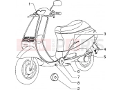 bowdenek - Piaggio Zip 50 RST