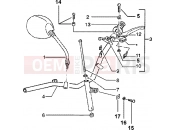 PIAGGIO Handlebars component parts