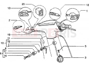 PIAGGIO Headlamp-fairing-meter combination