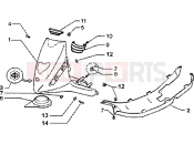 PIAGGIO Shield-spoiler