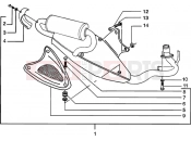 PIAGGIO catalytic silencer