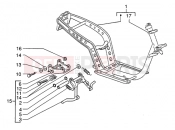 PIAGGIO Chassis-Central stand