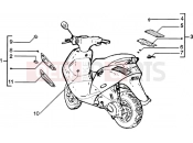 PIAGGIO Front and rear blinkers