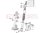 PIAGGIO Front shock absorber cover