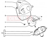 PIAGGIO Headlamp-Fairing-Meter combination