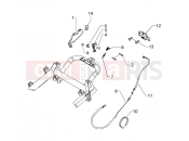 PIAGGIO Saddle unlock control