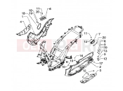 PIAGGIO Passenger footrest