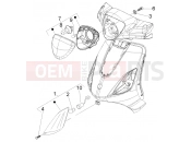 Front lights - Piaggio Fly 125 4T