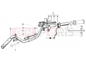 kormány alkatrészek - Piaggio Fly 150 4T