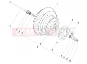 PIAGGIO Front wheel