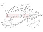 Central body - Aprilia Atlantic 125 E3 2011