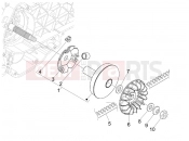 Driving pulley - Aprilia SR MAX 125 2014