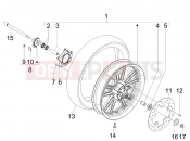 Front wheel - Aprilia SR MAX 125 2014