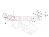 Meter combination - Cruscotto - Aprilia SR MAX 125 2014