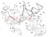 Handlebars coverages - Aprilia SR MAX 125 2016