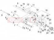 Swinging arm - Aprilia SR MAX 125 2016