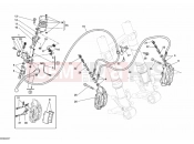 DUCATI 2008 Superbike 848 FRONT BRAKE SYSTEM » BRAKING SYSTEM