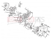 derbi Atlantis 50 2T Bullet Crankcase