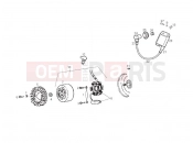 derbi Atlantis 50 2T Bullet Flywheel magneto